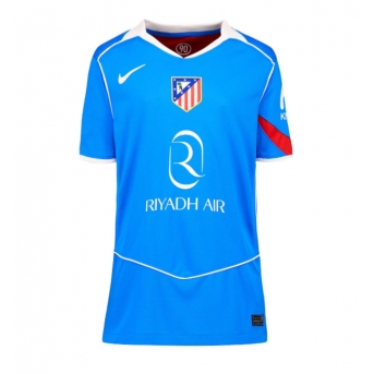 Atletico Madrid Maglia Gara Terza Repliche 2025-26 Donna Maniche Corte